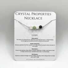 Load image into Gallery viewer, Crystal properties necklace
