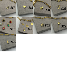 Load image into Gallery viewer, Build your own eclipse necklace - Gold 3 charms
