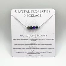 Load image into Gallery viewer, Crystal properties necklace
