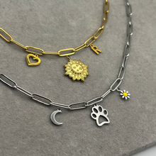 Load image into Gallery viewer, Build your own eclipse necklace - Gold 3 charms
