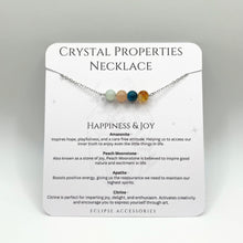 Load image into Gallery viewer, Crystal properties necklace
