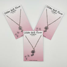 Load image into Gallery viewer, Birth flower necklace
