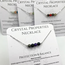 Load image into Gallery viewer, Crystal properties necklace
