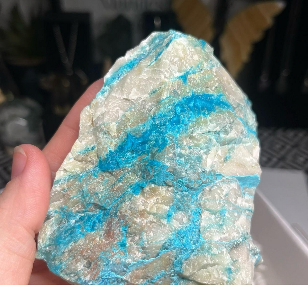 Rough Chrysocolla